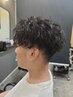 メンズカット＋パーマ