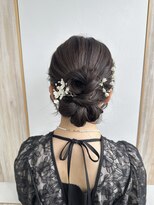 ファースト 祇園本店(first) 【ヘアセットサロンfrst】大人可愛いアップスタイル