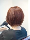 【Gift.hair&spa】レイヤーボブ×レッドブラウン