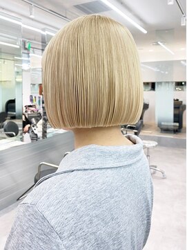 アルバム 池袋(ALBUM) 透明感カラーイメチェンこなれミディくすみベージュ_ba531561