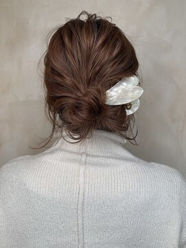 ニスル 町田店(NISURU) 似合わせカット/大人ガーリー/ダークアッシュ/着物/町田/町田駅