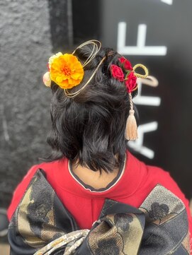 ルネッサンスヘアー ラファエロ(RAFFAELLO) 振袖ヘア