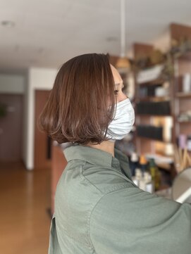 スタジオフィット(STUDIO FITTO) ●〇やわからボブのピンクベージュ〇●