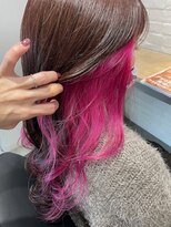 エイト 沖縄豊崎店(EIGHT toyosaki)&nbsp;【EIGHT 豊崎】お客様スタイル_インナービビットピンク