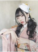 成人式前撮り/ヘアメイク/ヘアセット/撮影/写真館/日進/赤池