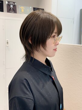 シュク 高円寺(SYUK) 加藤【高円寺】ウルフレイヤー/透明感カラー/オリーブベージュ