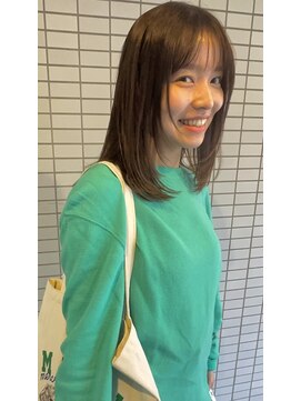 ヘアアンドスペース ベロン(hair&space velon) ミディアムレイヤー
