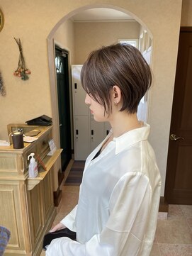 メルク(merc) カール/セミディ/シアーカラー/姫カット/ショート