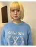 【女性Stylist 宮本限定】ナチュラルカット + Wカラー
