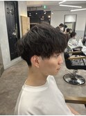 メンズニュアンスパーマスタイル