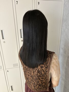 モク(mok) 酸性ストレート×地毛風カラー◎