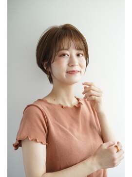 ルフュージュ バイ プロデュース 相模大野店(Refuge by Produce) くびれショート/マロンベージュ