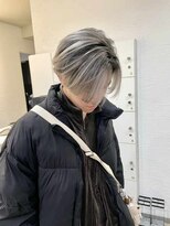 メンズバレイヤージュ/マッシュショート