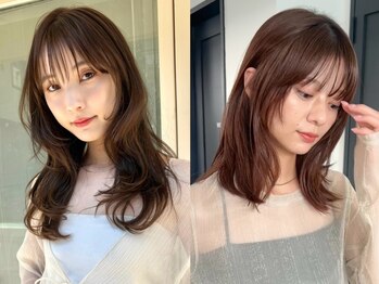 トレス(TRESS)の写真/リピート率No.1メニュー★どこから見てもお洒落にキマる顔周り似合わせカットが「小顔に見える」と大人気◎