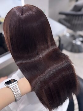 ユーフォリア 池袋東口駅前店(Euphoria) 【Euphoria/Miku】艶感カラー/トリートメント/韓国ヘア