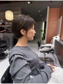 ハイライトショートボブ☆