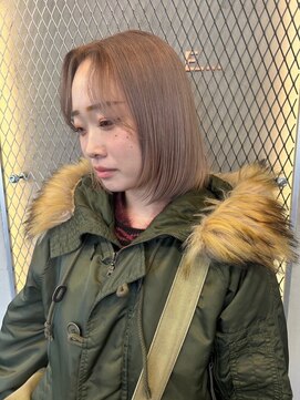 スリーバイベルベット(THREE...by velvet) メルティーベージュ♪ブリーチカラー/ミルクティー/オージュア