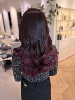 ステア ケース(stair case)&nbsp;グラデーションチェリーピンクバレイヤージュ