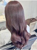 ピンクラベンダー　ピンクベージュ　川崎