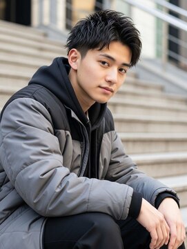 コトナ 越谷店 越谷/メンズ/アップバングショートスタイル