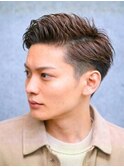 マッシュショート(メンズ) 暗髪 ナチュラル茶髪茶色ブラウン