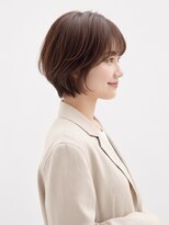 ハピネスフィール 宇治店(Happiness FEEL)&nbsp;オフィスショートボブ丸みショート愛されショート