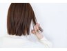 髪と頭皮に優しいオーガニックカラー “潤”優しく染めるカラー+カット