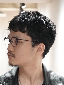 ダウズバーバーショップ 渋谷(dau's barber shop) 大人パーマ