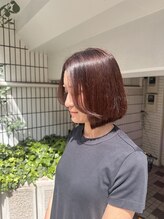 ビンナ(BINNA) 前髪ありワンレンボブ
