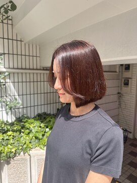 ビンナ(BINNA) 前髪ありワンレンボブ