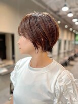 ビュートヨナカ(VIEW TOYONAKA) 30代40代50代60代/小顔カット/ショート/グレージュカラー/豊中
