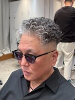 ルースト 南堀江店(ROOST) 刈り上げセンターパート/波巻きツイストスパイラル/南堀江