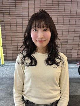 ビーハイブ 仙台駅前店(Behive) レイヤー×ミディアム×ブラウン