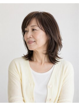 アヴァンス プロデュース バイ エガオ 大阪梅田店(AVANCE. PRODUCED by EGAO) 大人の女性に似合うミディアムヘア【髪質改善】