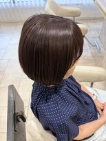 アッシュ 仙川店(Ash)&nbsp;40代50代60代 艶まとまる大人の丸みショートボブ
