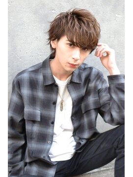 メンズヘア パーカット 下北沢南口店(MEN'S HAIR PERCUT) 耳かけツーブロックマッシュ