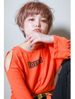 テトヘアー(teto hair)&nbsp;short（マッシュレイヤー、ピンクベージュ、菅田将暉風）