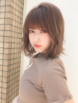 ルティア 池袋(Lutia) ベージュミディボブ