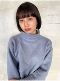 【LA PENSEE】大人かわいい　ワイドバングボブ