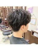 ソフト刈り上げメンズショート
