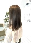 ダブルカラーで叶うオリーブベージュ