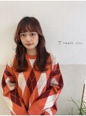 tuuli☆20代30代40代小顔ロング外ハネボブアッシュ