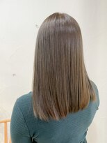 アリー 原宿 表参道(ALLY)&nbsp;【ALLY 濱田】ブリーチなし☆オリーブベージュ 20代/30代/40代