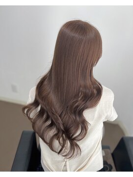 イオエ 梅田(ioe) ニュアンスカラー/グレージュ/ツヤ髪スタイル/髪質改善/縮毛矯正