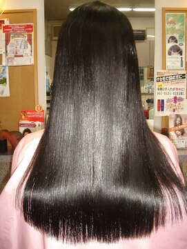 ローズマリー(Rosemary) 黒髪ロング縮毛矯正