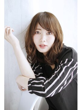 シュシュット(chouchoute) 髪質改善前髪インナーグレージュピンクベージュマチルダボブ/194