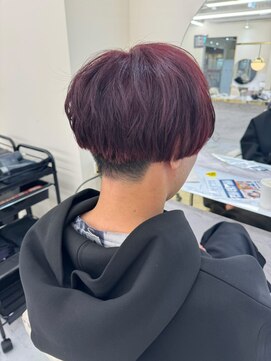 シェノン サントル(CHAINON CENTRE) 前髪/マルチダボブ/ピンクベージュ/インナーグレージュ