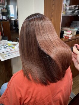 ヘアーパラディ hair paradisの写真/【今話題!!髪質改善カラー取り扱いサロン◎】カリスマ美容師が開発した特殊な薬剤で、潤い溢れるヘアに。