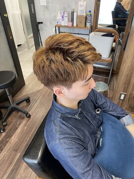 ラル(Lull) 【爽やか刈り上げショート】メンズカット/メンズカラー/大人男子