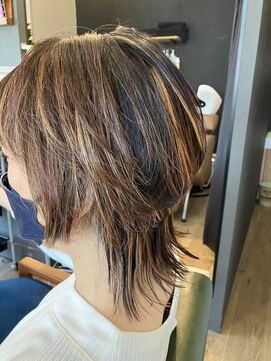 アンバー(amber) ロングウルフ